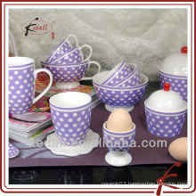 polka dot dinnerware